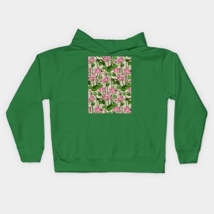 Lotus Flowers Pattern Kids Hoodie